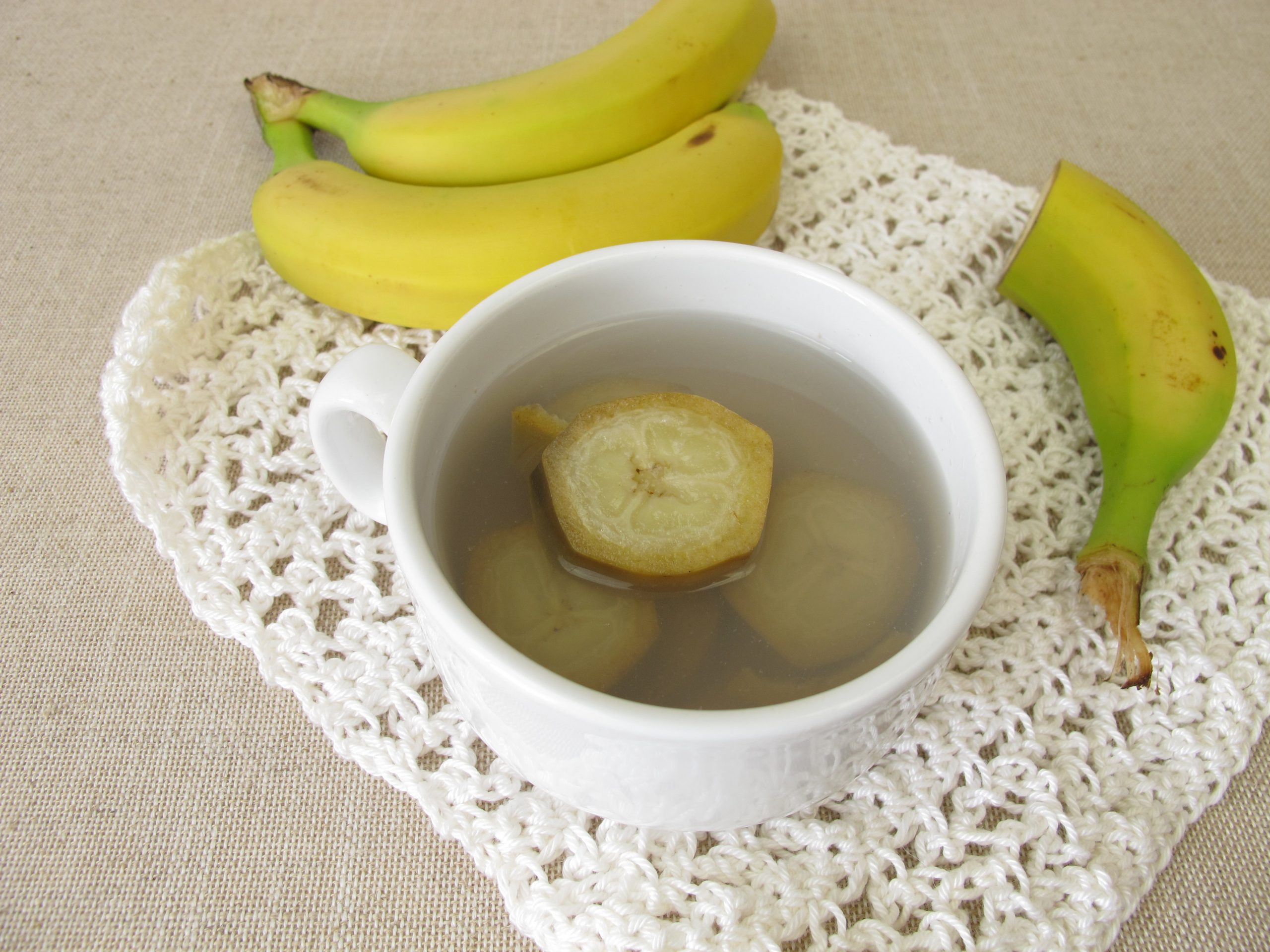 Bananentee: Natürliche Hilfe gegen Schlafstörungen